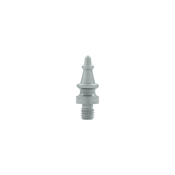 CHST26D Steeple Tip Cabinet Finial Brushed Chrome, 10PK